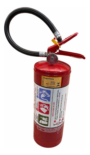 Extintor De Pó Abc 4kg 5 Anos De Validade + Suporte