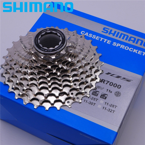 Imagen 2 de 3 de Piñon 11v Shimano 105 R7000 11/28 En Caja! Cantidad Máxima De Dientes 28 Cantidad Mínima De Dientes 11 Color Plateado