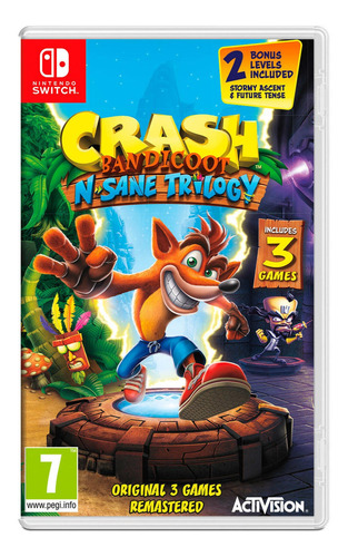 Crash Bandicoot N·sane Trilogy Nintendo Switch Euro