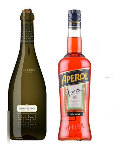 Espumante Prosecco Carpene Malvolti Brut Doc X750cc + Aperol