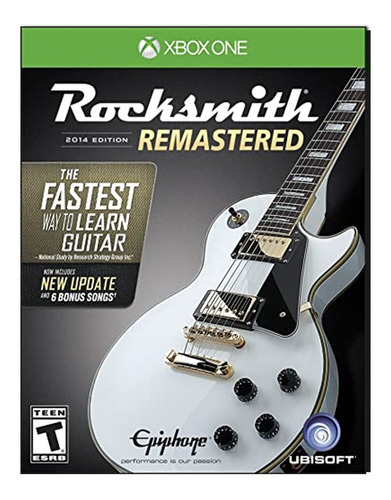 Rocksmith 2014 Xbox One Nuevo Incluye El Cable