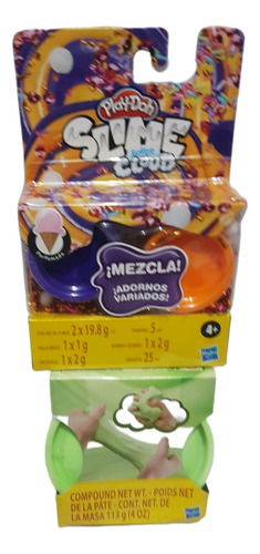 Slime Play Doh Pack De 2 Piezas Alazar Super Cloud