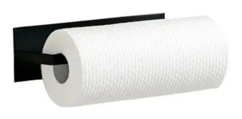 Imagen 1 de 9 de Porta Rollo Papel Toalla De Cocina Soporte Adhesivo Clicshop