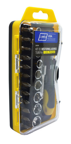 Imagen 3 de 8 de Kit Destornillador Y Tubos Hellux Het36449