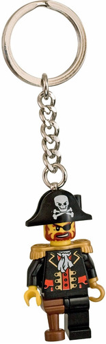 Chaveiro Lego Pirates: Capitão Pirata 852544 Original