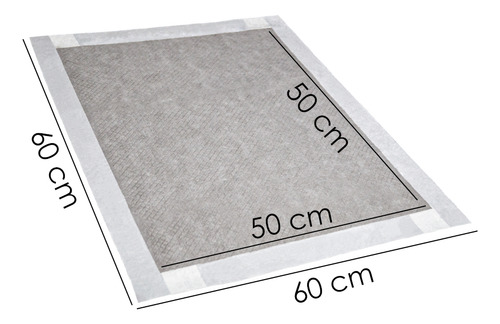 Tapete Higiênico Cães Ultra Pads 60x60 90 Un Carvão Original