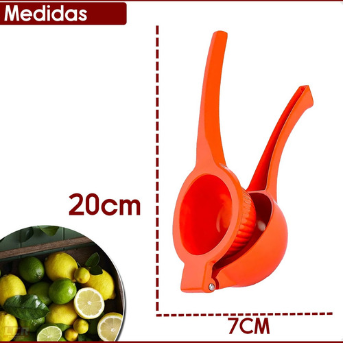 Espremedor Limão Manual Gourmet Suco Fruta Reforçado Laranja