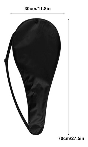 Bolso De Hombro Para Raqueta De Tenis Bolsa Con Cremallera P