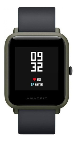 Smartwatch Amazfit Basic Bip 1.28" caja de  policarbonato  kokoda green, malla  kokoda green A1608