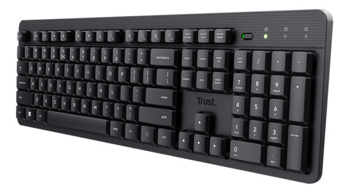 Teclado Inalámbrico Silencioso Trust Ody Ii Compacto