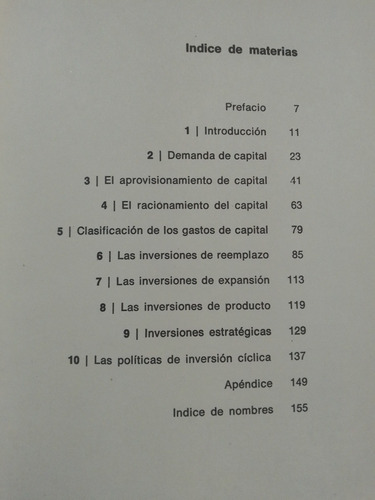 Política De Inversiones - Joel Dean (Usado)