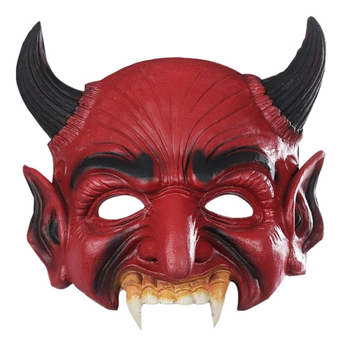 Halloween Devil Demon Mask Scary Para Representaciones