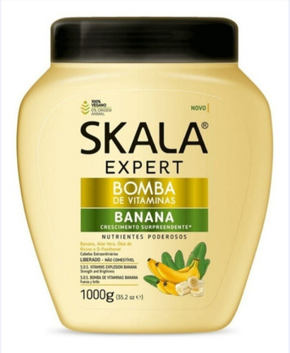 Skala Banana Bomba De Vitaminas - g a $49