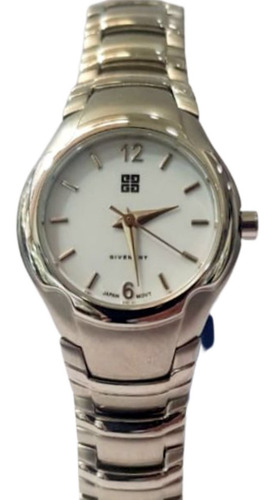 Imagen 1 de 8 de Reloj Givenchy Acero Quartz Classique Ii Mujer Garantía 12 M