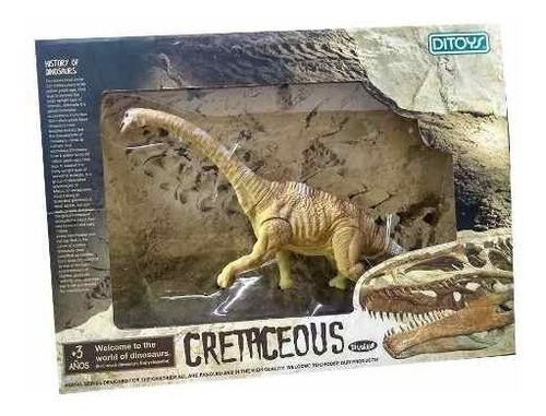 Dinosaurios Cretaceous 18cm Varios Modelos En Caja Ditoys