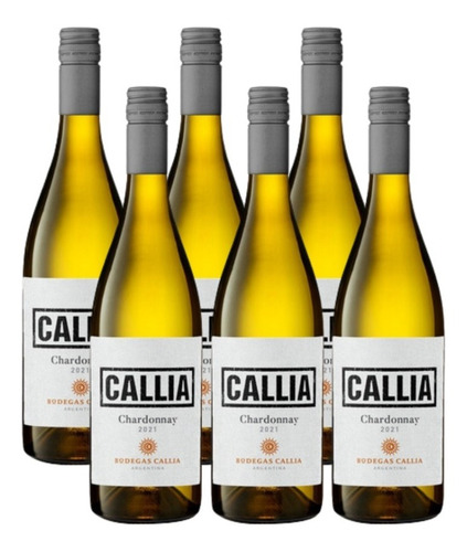 Vino Callia Chardonnay 750 Ml X6 - Pérez Tienda -