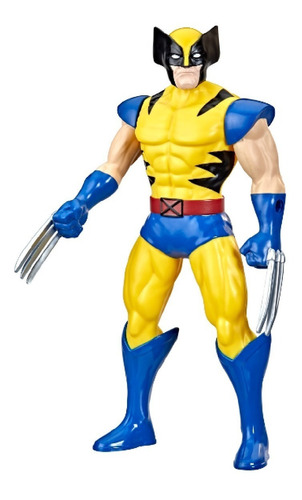 Boneco Marvel Wolverine Figura Clássica Articulada De 24 Cm