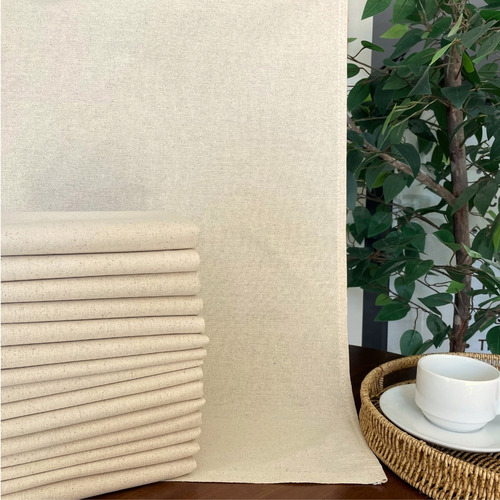 Kit Com 15 Pano De Prato Liso Premium 72x45cm 100% Algodão