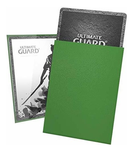 Ultimate Guard Katana Sleeves Tamaño Estándar Verde (100