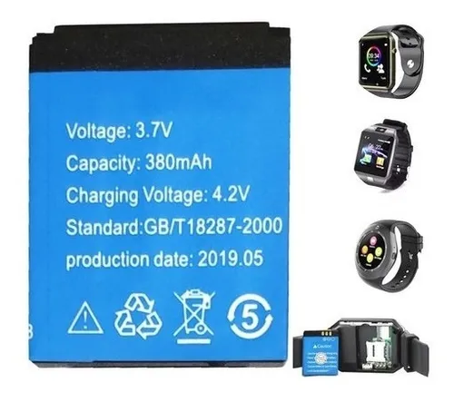 Bateria para smartwatch a1 sales