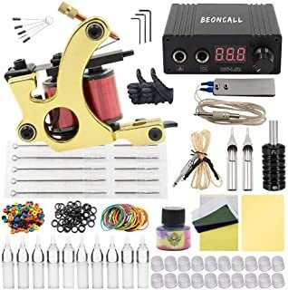 Kits, Beoncall Tattoo Machine Gun Kits Set Tattoo Machin Ktj