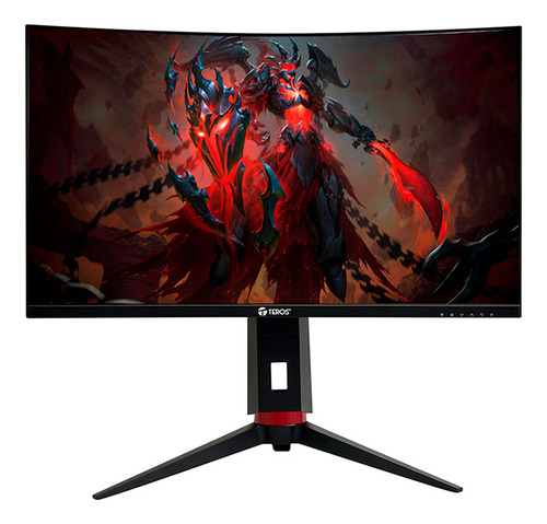 Monitor Curvo Teros Te-2765g 27 Va, Curvo 165hz 2k Pivot Color Negro