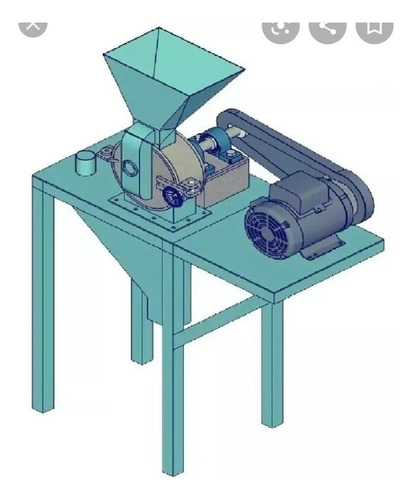 Planos Para Molino De Martillo  Pulverizador