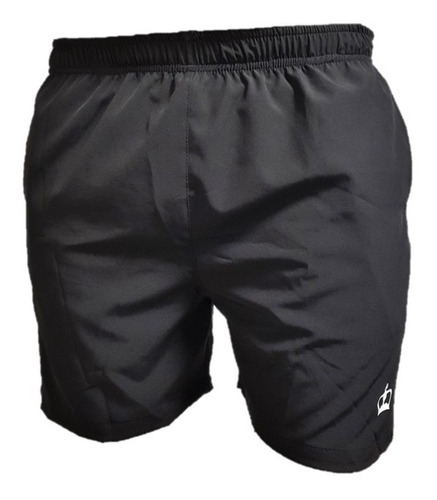 Short Padel Black Crown Cool Elastic Hombre Deportivo Olivos