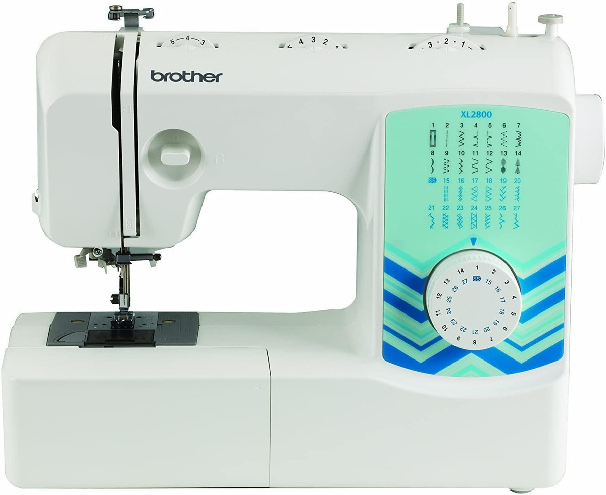 Máquina de coser Brother XL2800 portable blanca 120V