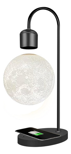 Floatidea Lámpara De Luna Levitante Magnética Mesa Negra De