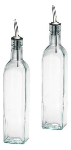 Conjunto De 2 Botellas De 16 Oz. Para Aceite Y Vinagre