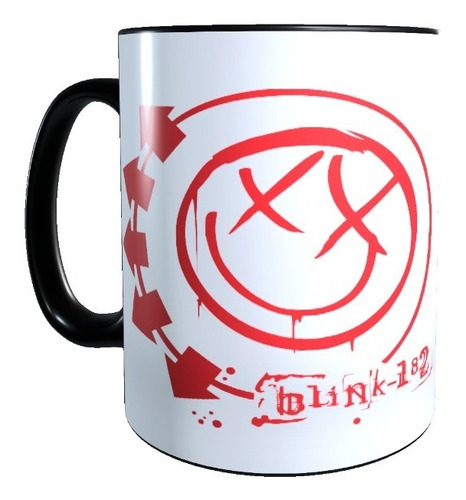 Imagen 2 de 5 de Taza Mágica Blink 182, Tazon Rock Cambia Color