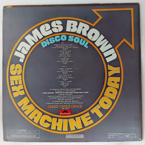 James Brown - Sex Machine Today Lp (Usado)