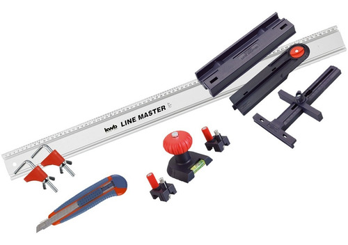 Imagen 1 de 7 de Regla De Corte Medición Line Master Kwb Precisión Completa
