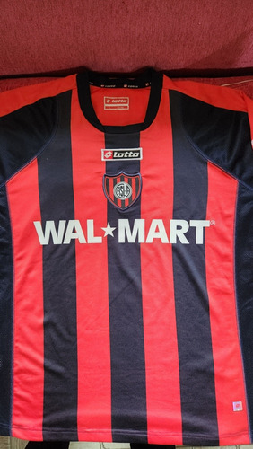 Camiseta De San Lorenzo N7 De Andres Silvera Marca Lotto En 