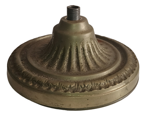Antigua Base De Bronce Para Velador (Usado)