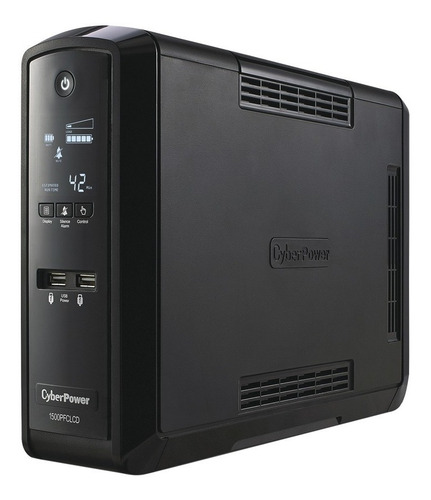 Imagen 4 de 5 de Ups 1500va / 900w, Onda Senoidal Pura Pfc, Pantalla Lcd Inteligente, Regulador De Voltaje (avr), 10 Contactos, Tel/red/c