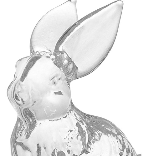 Estatuilla De Conejo, Adorno Artístico Artesanal, Claro