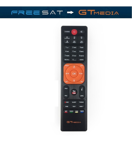 Control Remoto Genuino Gt Media Freesat V7s