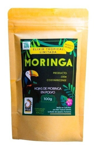 Imagen 1 de 1 de Moringa Organica Elixir Tropical 
