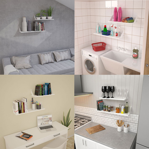 Estante Repisa Con Ménsula 60x20 Cm Centro Estant Ce6020