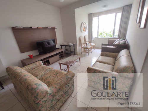 Imagem 10 de 30 de Apartamento Com 2 Dormitórios + Dormitório De Serviço À Apenas 300 Metros Do Mar Na Pitangueiras - Guarujá - 3341
