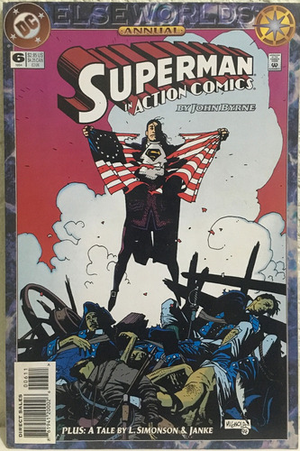 Superman In Action Comics Annual #6 John Byrne 1994 . Inglés