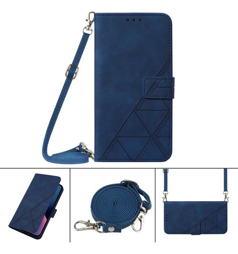 /-funda Tipo Cartera De Piel Sintética Suave Con Tapa Y Correa Larga, Compatible Con Zte Axon 40 Ultra, Protección Total