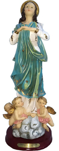 Nossa Senhora Imaculada Conceição 20 Cm - Imagem Em Resina