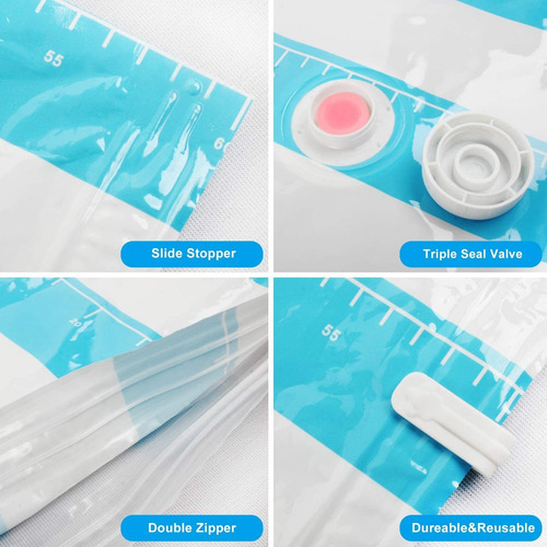 Vmstr Jumbo Bolsas De Almacenamiento Al Vacío Para Rop...