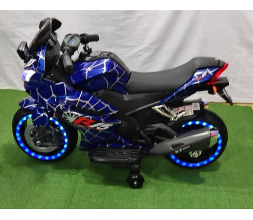 Moto Eléctrica Para Niños R15 Con Luces En Las Ruedas