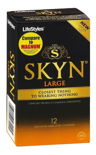 Condones Lifestyles Skyn Sin Latex Grandes 48 Piezas
