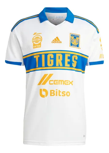 Playera blanca tigres hot sale