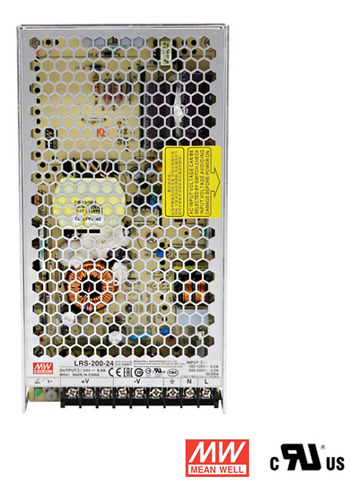 Meanwel Lrs-200-24 Fuente Conmutada De Poder 24vdc 200w 8.8a